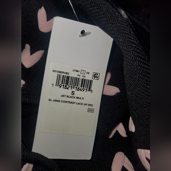 GUESS Factory Jana Lace-Up Bodycon Dress - Picture 3 of 4